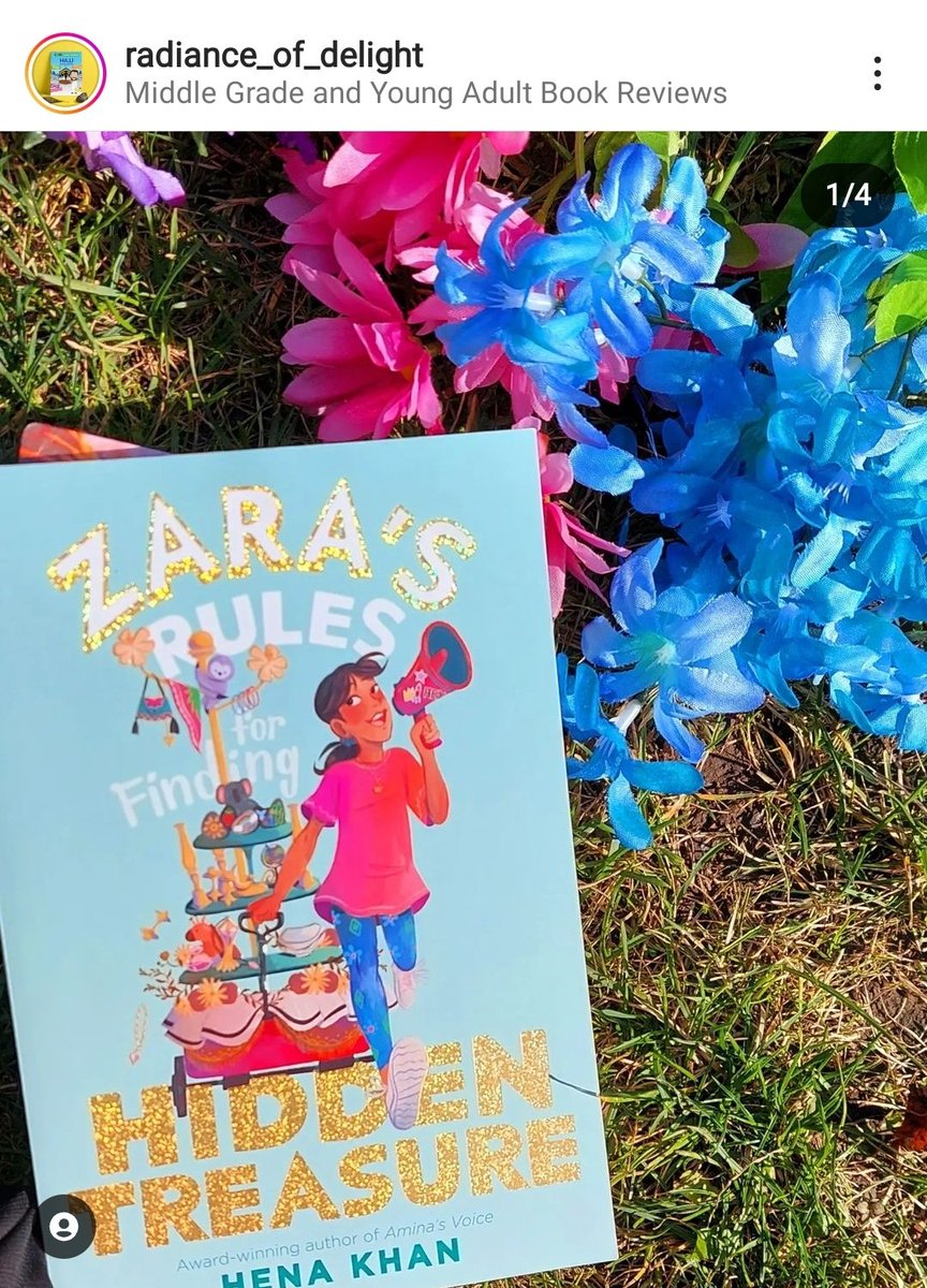 Zara's rule for finding hidden treasures written by @henakhanbooks published by @SimonSchusterCA Loved the Desi rep and unexpected ending Full review on IG instagram.com/p/CktmXgQuRA0/… #middlegrade #chapterbook #bookreview #ZARA #desirep