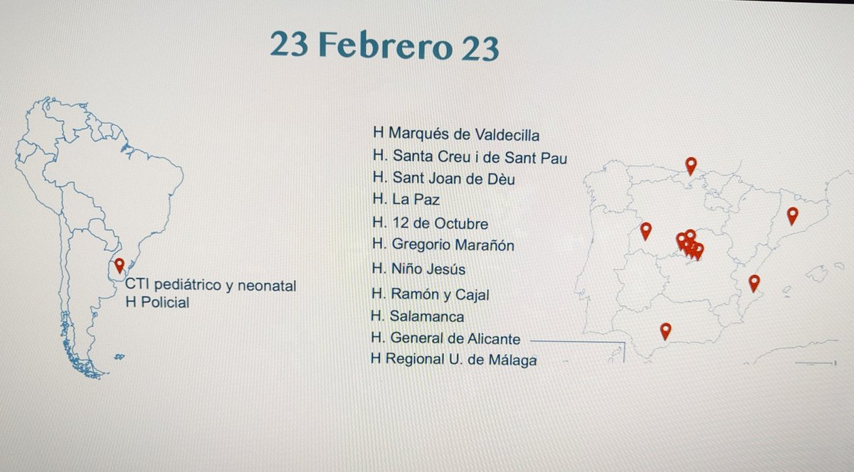 Hoy celebramos la primera reunión por videoconferencia del Grupo ÍTACA pediátrico.
Cada vez hay más servicios de Medicina Intensiva Pediátrica que trabajan en el Síndrome postUCI y que quieren hacerlo de forma colaborativa.
Estamos muy contentos!!
