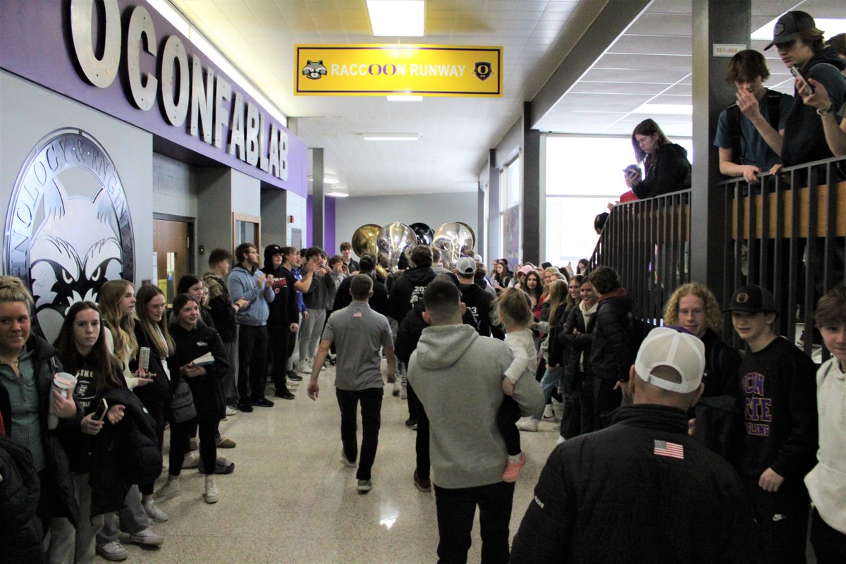 Oconomowoc Schools on Twitter "Family, friends and Raccoons alike