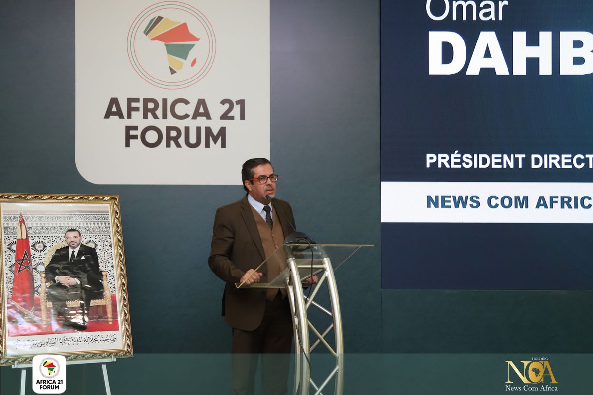 #Africa21Forum l Cérémonie d'ouverture lancée par <a href="/OmarDahbi/">Omar Dahbi</a>, Président Directeur Général de <a href="/newscomafrica/">NCA Holding</a> 
#Maroc #Sénégal #Tchad #Égypte #Congo #Africa
