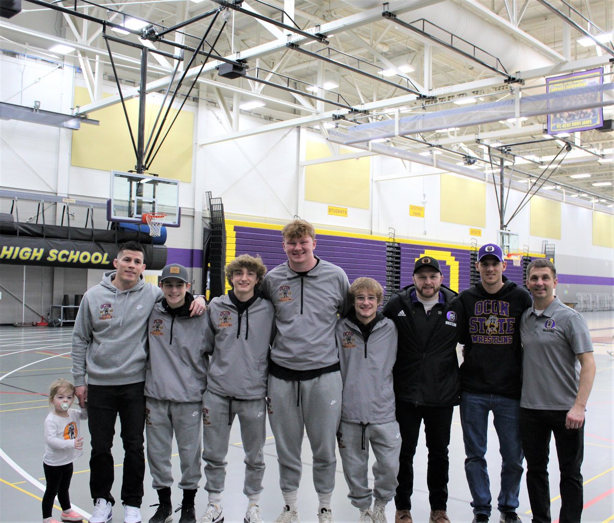 Family, friends and Raccoons alike gathered together this morning to send <a href="/Ocon_Wrestling/">Oconomowoc Wrestling Club</a>'s Brandon W., Quintin W., Kellen W. and Jayden Y. off to STATE in a huge celebration! CONGRATS Raccoons and GOOD LUCK! #OconPride #OconDriven #Oconomowoc #WIAAWR #ChasingExcellence