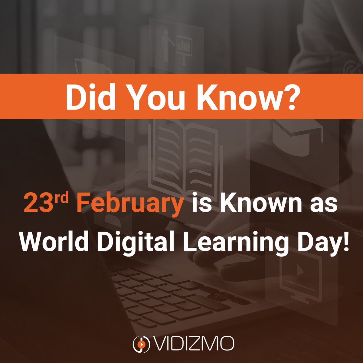 vidizmo's tweet image. Happy World Digital Learning Day! Today, let&apos;s not forget the role that technology plays in making learning accessible.
VIDIZMO is committed to empowering organizations with technology for digital learning.
learn about VIDIZMO: bit.ly/3IuaAKS
#WorldDigitalLearningDay