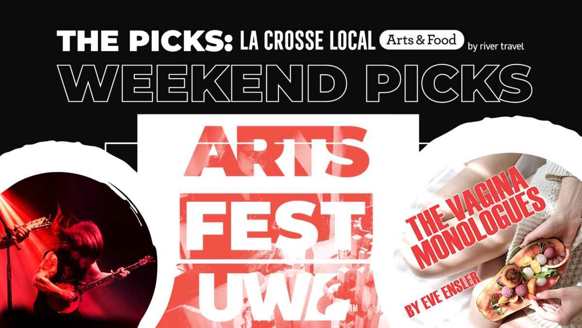 The #weekend is almost here! Do something fun with our list of #event picks. There are also events coming up next week, like the UWL ArtsFest, performances at the Cappella Performing Arts Center and more.

View the Picks: ow.ly/mulr50N0Qa9

#lacrosselocal