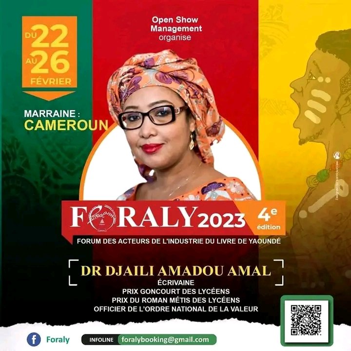 Hey les amis passionnés de lecture et d'écriture !

Il se tient actuellement et jusqu'au 26 février au Tennis club de Yaoundé situé derrière l'hôtel de ville, le FORUM DES ACTEURS DU LIVRE DE YAOUNDÉ ( FORALY) 
Pas mal d'activités y sont lancées 🙏🙏🙏. Faites y un tour !
