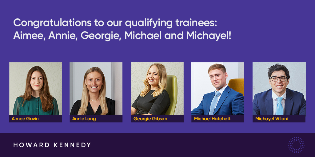 We're excited to celebrate the qualification of our fellow trainees, and we wish them all the best for the future!