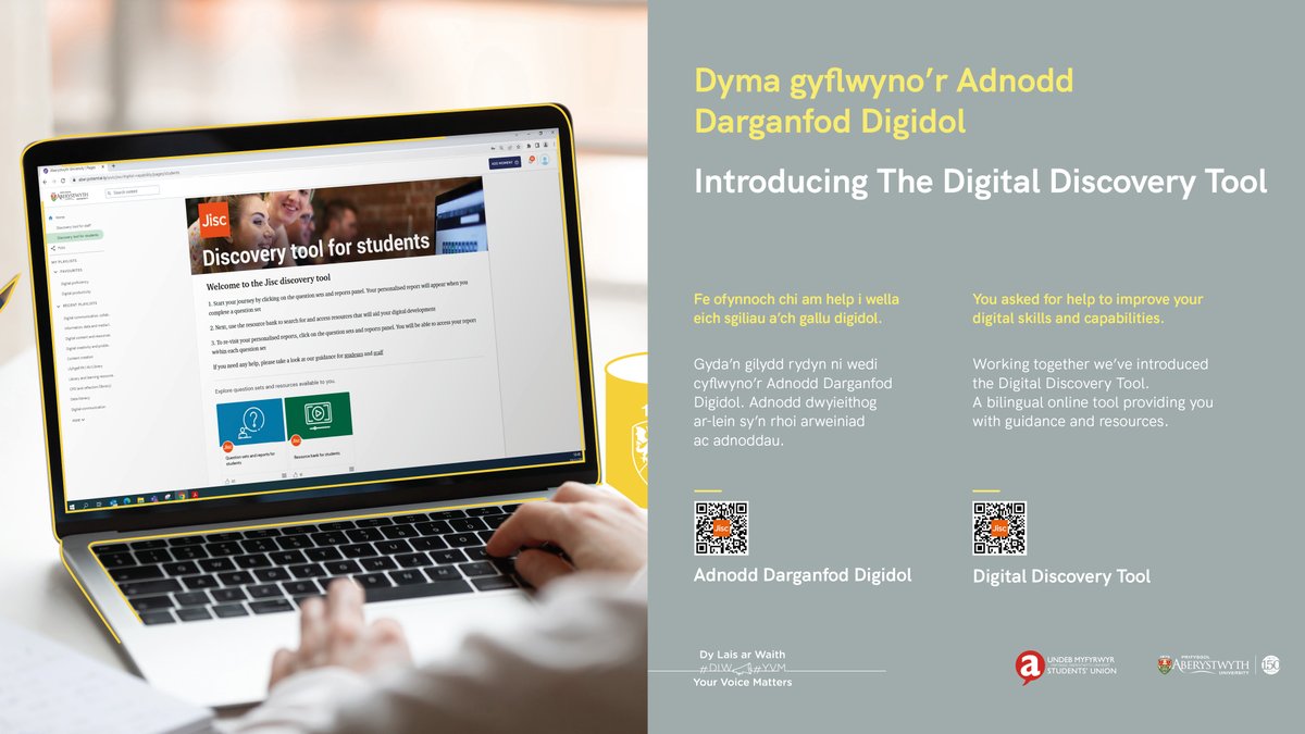 Dyma gyflwyno’r Adnodd Darganfod Digidol 🔍💡👨‍💻
#DLW
---
Introducing The Digital Discovery Tool 🔍💡👨‍💻
#YVM