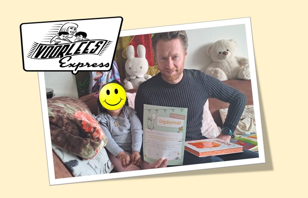 Gersom maakt graag reclame voor de Stichting VoorleesExpress: je wordt wekelijks opgewacht door een vrolijk kind dat je in 20 weken tijd enorm ziet groeien in de taalontwikkeling (cruciaal voor latere kansen in het leven!). Lees meer over zijn ervaring op
stichtingbalans.nl/nieuws/-65A6B2…