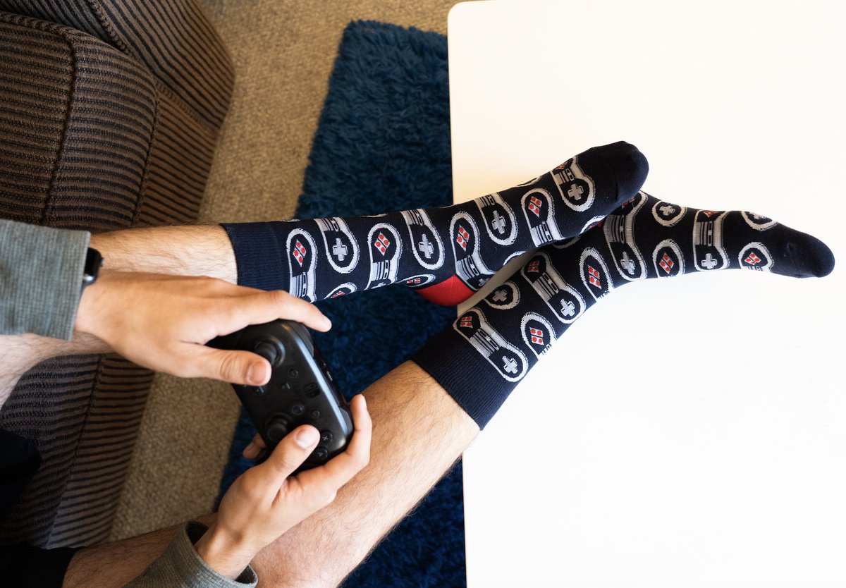 GoodLuckSock's tweet photo. I asked a Frenchman if he played video games. He said Wii.
Video Game Controller socks available at https://t.co/KqZEVht4lq
#game #gaming #gamer #videogames #vidgames #sockdesign #madewithlove #funsocks #sockshop #sockfetish #noboringsocks #goodlucksock https://t.co/GFEjjcpsn0