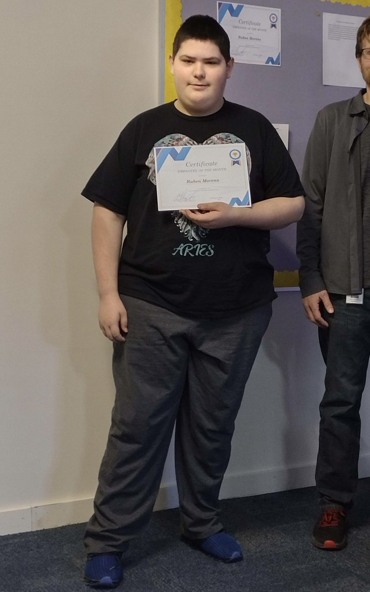 Congrats to Ruben <a href="/TonkaNation/">Tonka Nation</a> for employee of the month for January! Ruben has a positive attitude and is a natural leader! <a href="/Tonka_News/">Tonka News</a> @NKC_Transition <a href="/heatherlk26/">Heather Kendrick</a> <a href="/my_pricechopper/">Price Chopper</a>