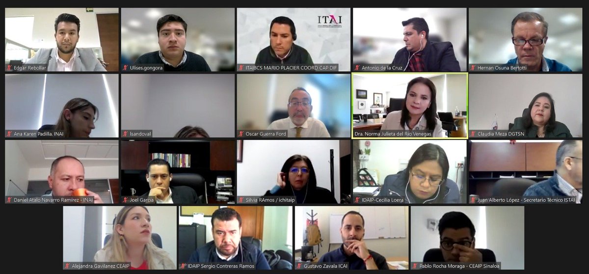 PROTAI y PRONADATOS (@programasnt) on Twitter photo Inician actividades en el Taller de Capacitación a Enlaces sobre la Implementación y Seguimiento de los Programas Nacionales del SNT: #PROTAI y #PRONADATOS 2022-2026 en la
<a href="/NorteSNT/">Región Norte SNT</a> Inician actividades en el Taller de Capacitación a Enlaces sobre la Implementación y Seguimiento de los Programas Nacionales del SNT: #PROTAI y #PRONADATOS 2022-2026 en la
<a href="/NorteSNT/">Región Norte SNT</a>