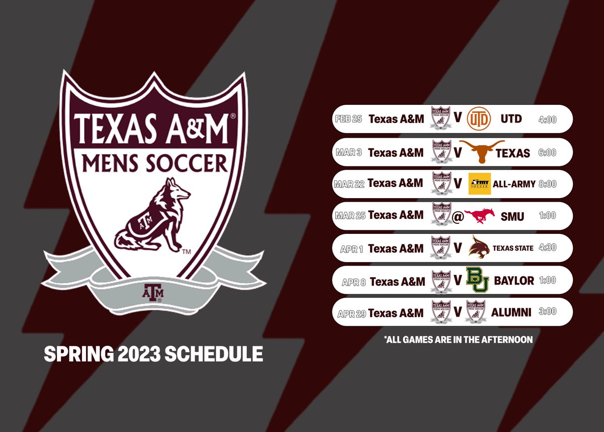 Our Spring Season kicks off this Saturday against UTD. Make sure to come out and support