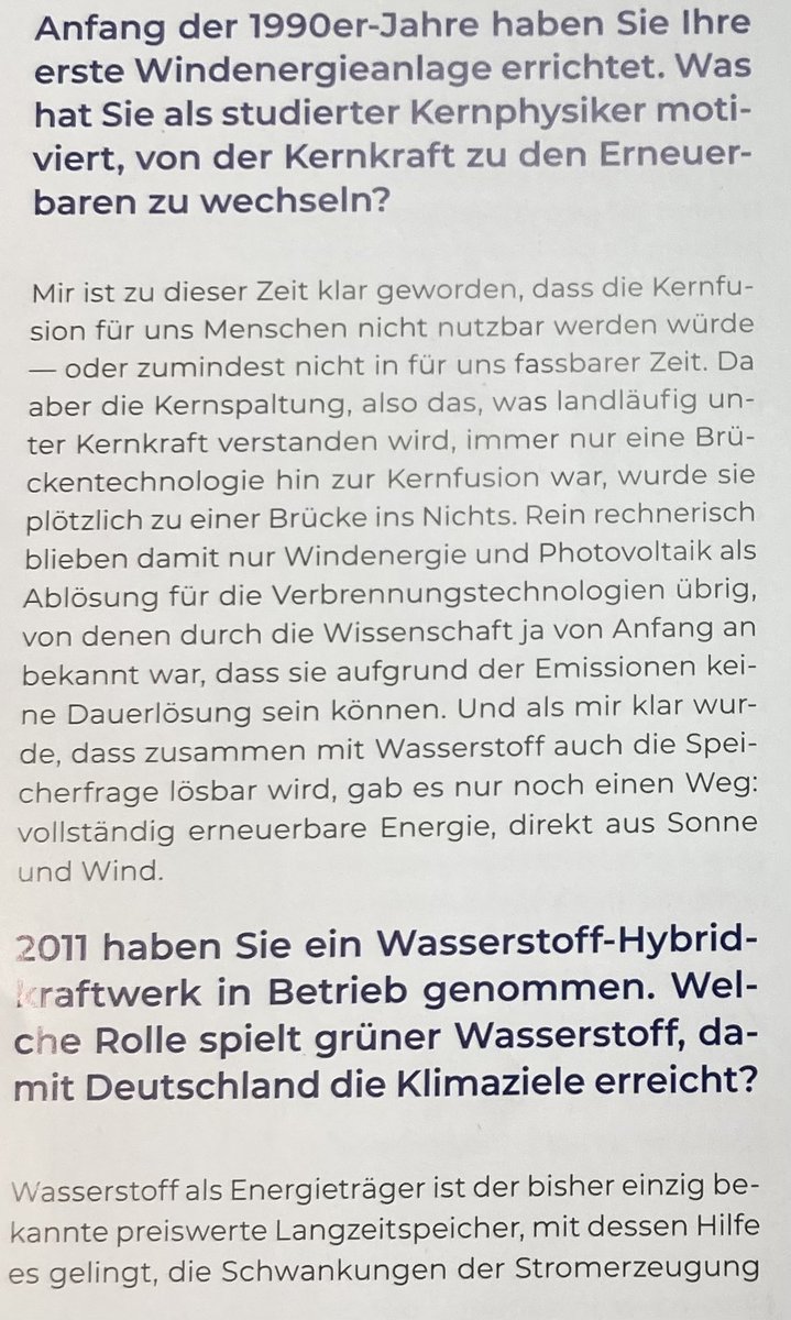 Eine der wichtigsten #Wasserstoff-Anwendungen stellt Jörg Müller von <a href="/ENERTRAG/">ENERTRAG</a> dar: Wasserstoff als Langzeitspeicher für #Energiesicherheit im künftigen Energiesystem.
Der neue Rechtsrahmen für das H2-Backup für #Erneuerbare wird in der #Wasserstoffstudie RLP erläutert.
