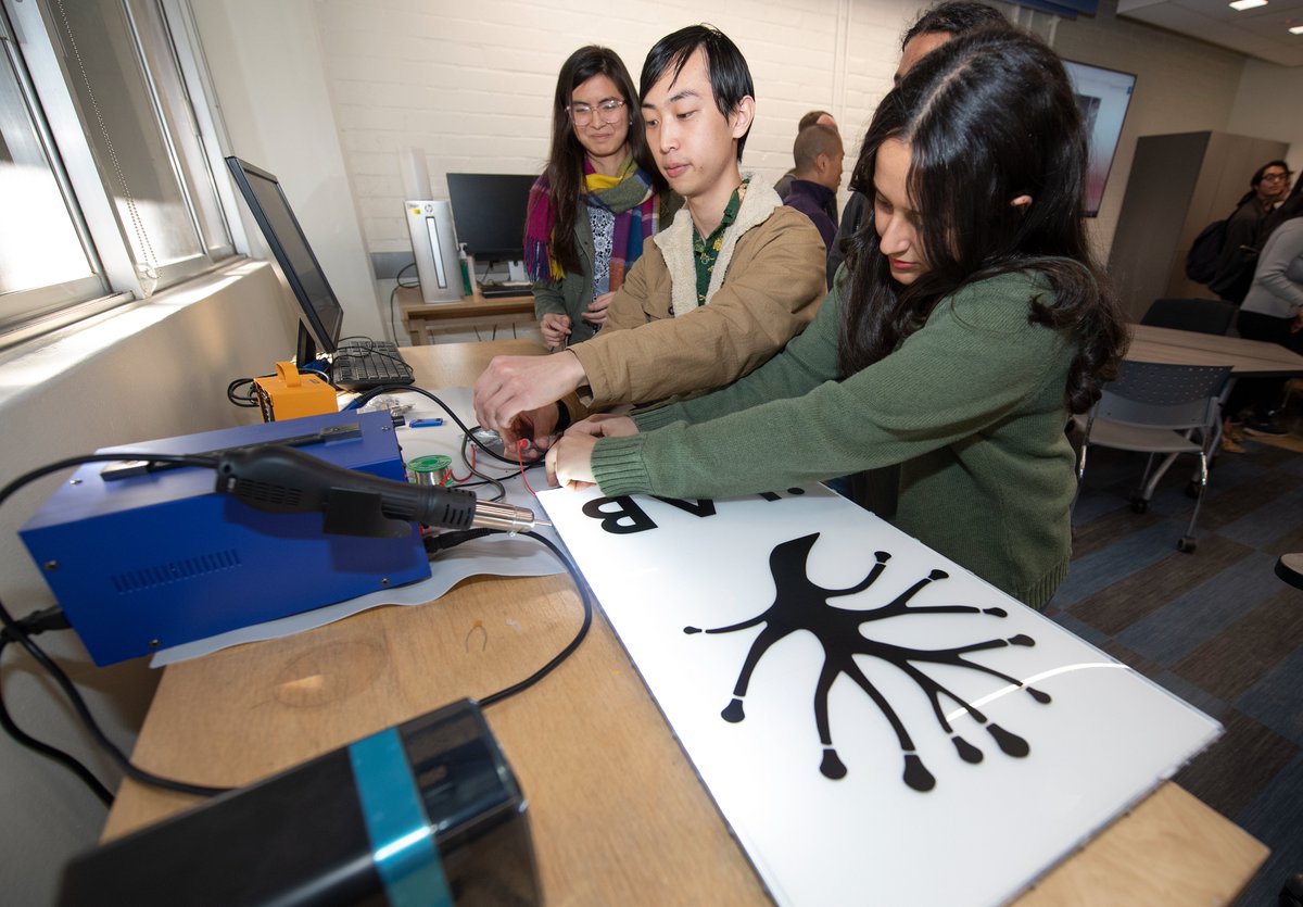 ai_cpp's tweet image. Do you have a creative side you would like to explore? SILL offers a variety of spaces and workshops! Students can use 3D printers, sewing machines, presses and more with SILL&apos;s 3 locations on campus. Be sure to follow SILL @siilcpp  to stay connected!