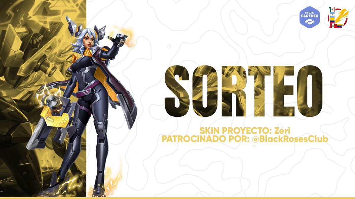 LoLWildRiftES's tweet image. 🎉 ¡Sorteo Skin PROYECYO: Zeri (o Equivalente)! 🎉

⬇️ Requisitos:
➩ Seguir a @LoLWildRiftES y @BlackRosesClub
➩ Dar RT 🔄
➩ Mencionar a 1 amigo

Finaliza el 02/03, sorteo válido únicamente para Europa. 

#WildRift