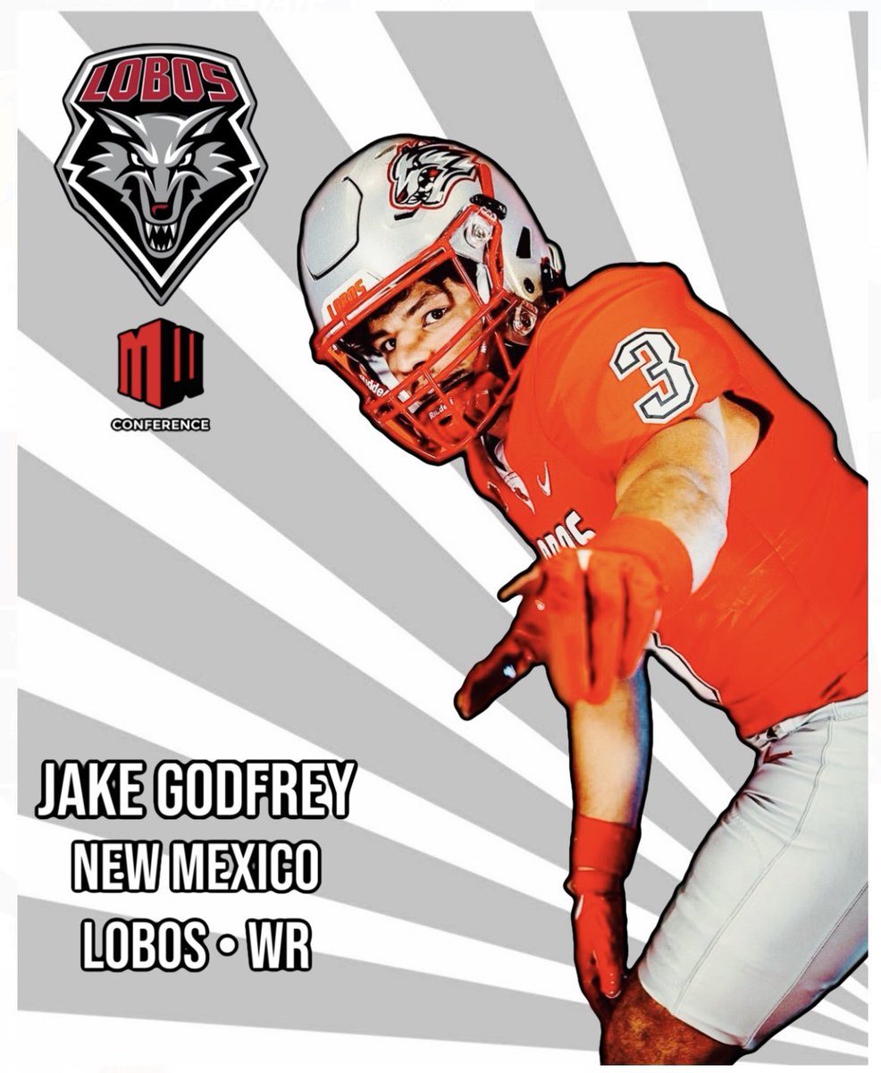 @UNMLoboFB you’re getting a great player in @jacobgodfrey05 #GoLobos #AllCounty #AllCoastal #AllState #RecruitTheHill @CoachGonzUNM @bryantvincent44 @bradyvincent_ @CoachCwill @NMLoboHowl @chasesmith2717 @footballsfhs @Coach_Cam71