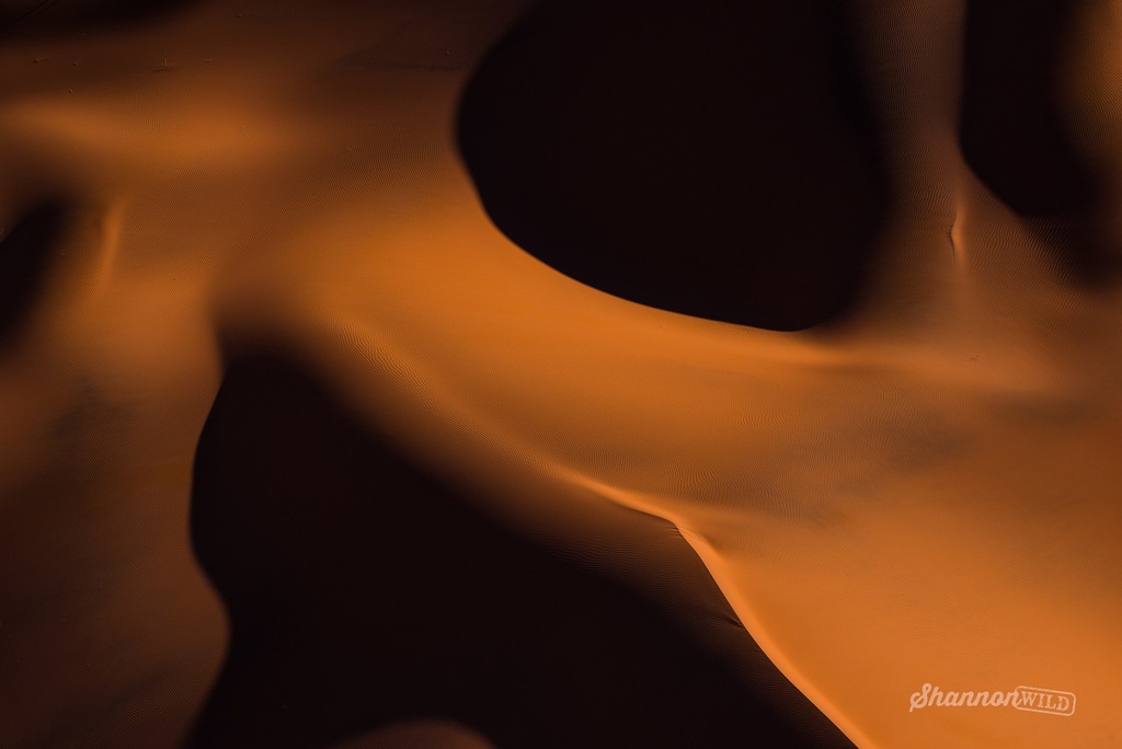 Aerial photo of sand dunes in Sossusvlei, Namibia.

Nikon D800 + Tamron 150-600mm
1/1600sec  f8  ISO400
Photographed from helicopter.

#namibia #aerial #sanddunes #shannonwild #sossusvlei