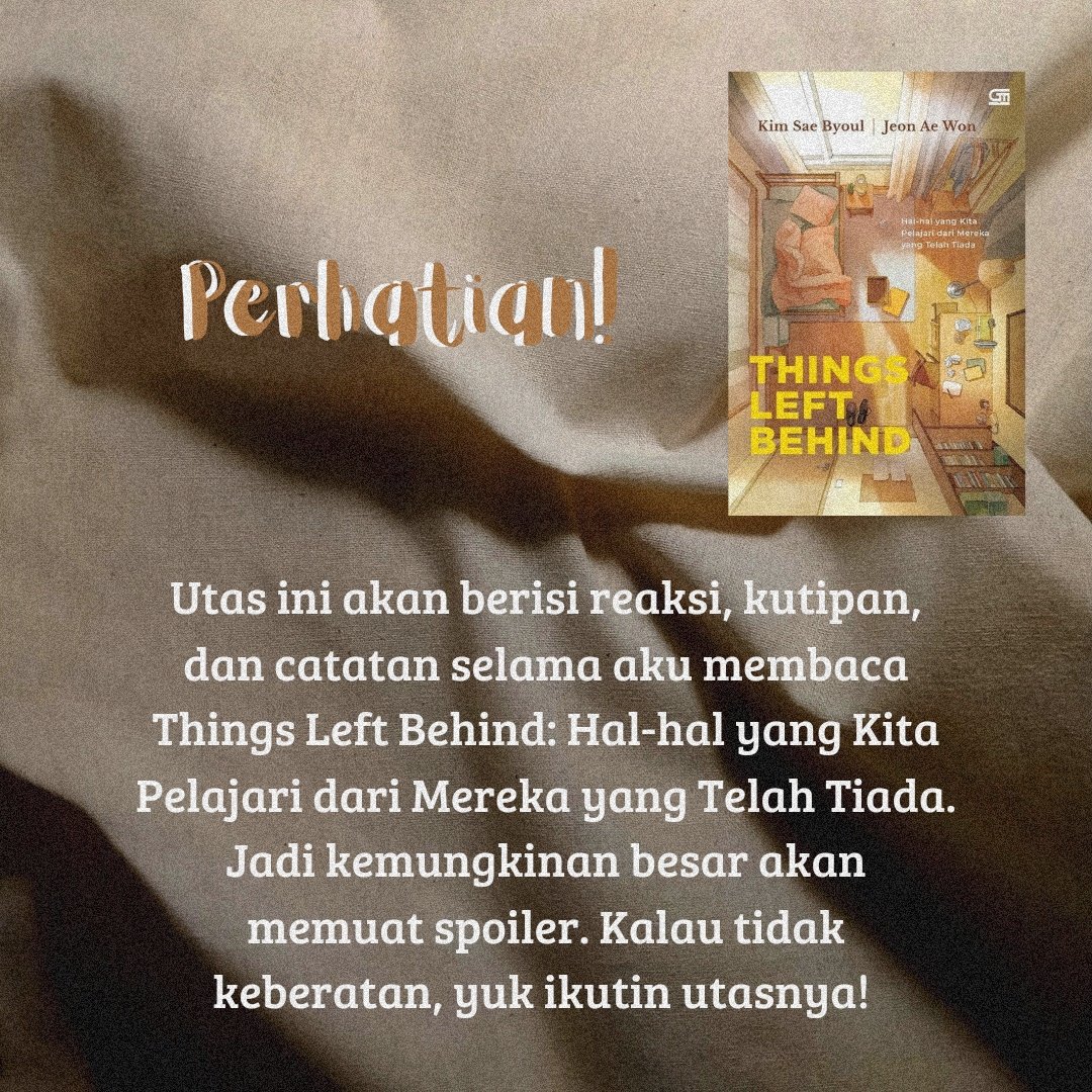 sagigisasagi's tweet photo. Dibaca di Gramedia Digital. 
#thingsleftbehind #movetoheaven https://t.co/5TatSTCWts