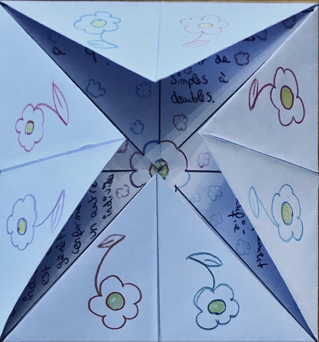 LGrenouilles's tweet image. Inès (3ème) nous propose une cocotte de révision sur son cours de SVT ❤️🤩