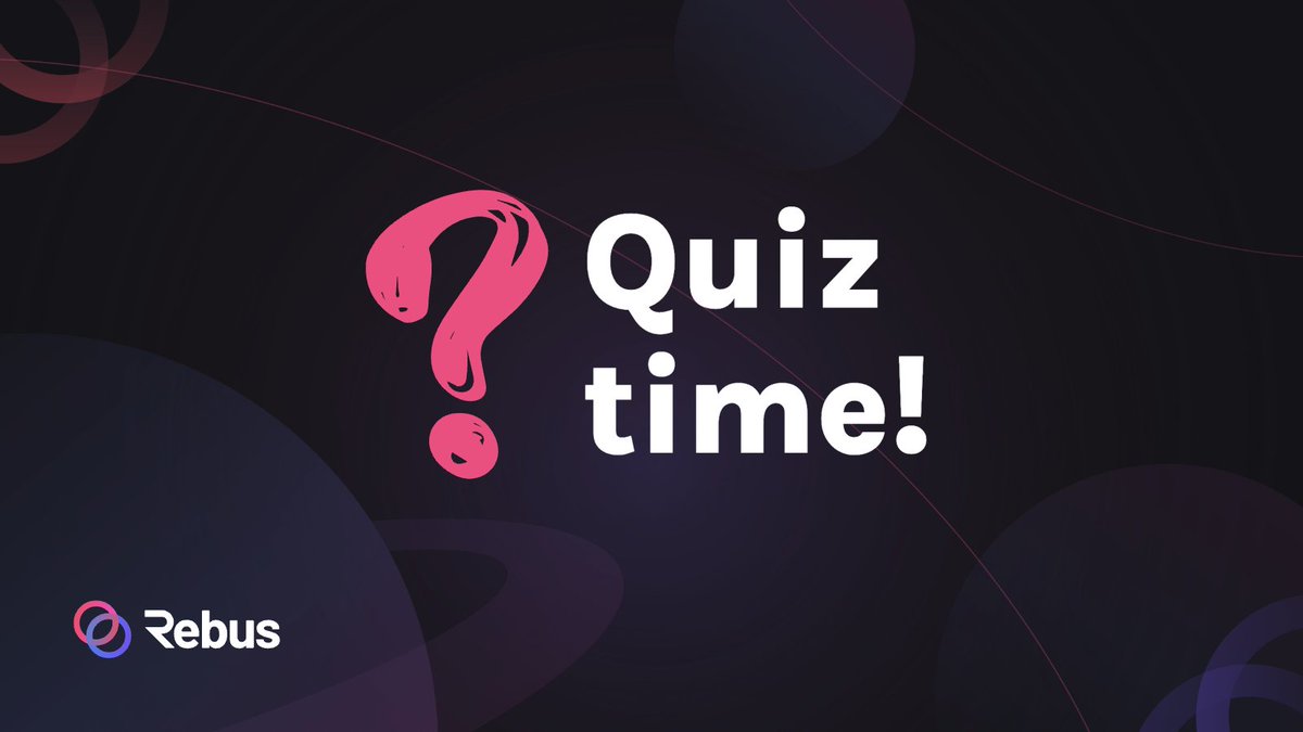 ❓ Another day, another quiz ❓

Let's see how well you know the Rebus team:

What role does Nicola Onassis have for the Rebus team?

💬 Leave the answer in the comments!

🤫 No cheating! 😉