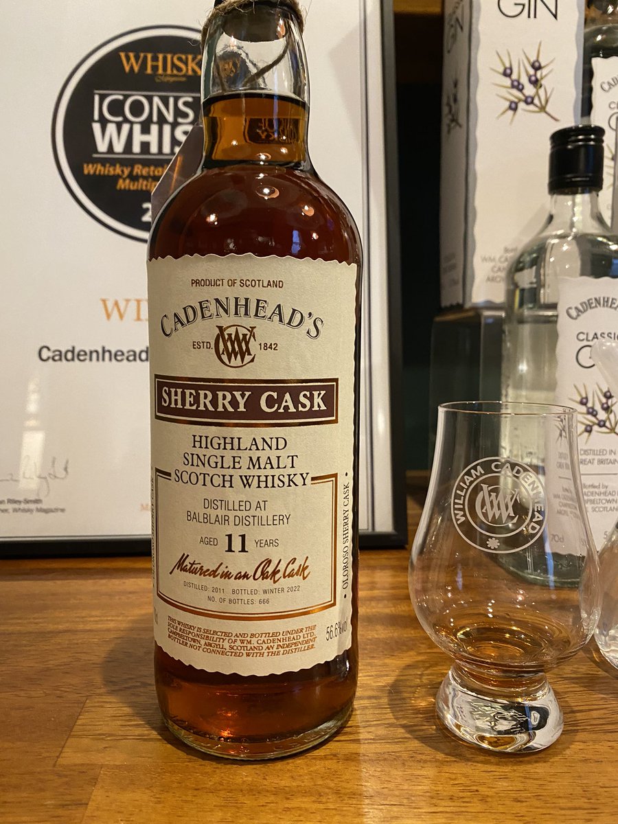 Very enjoyable visit to #Cadenhead’s Whisky Shop & Tasting Room in London today. It’s always a pleasure to discuss all things #whisky with the Team & many thanks indeed to Brian for the genuine hospitality. I may have reduced the shop’s stock of excellent whiskies a little…😁🥃