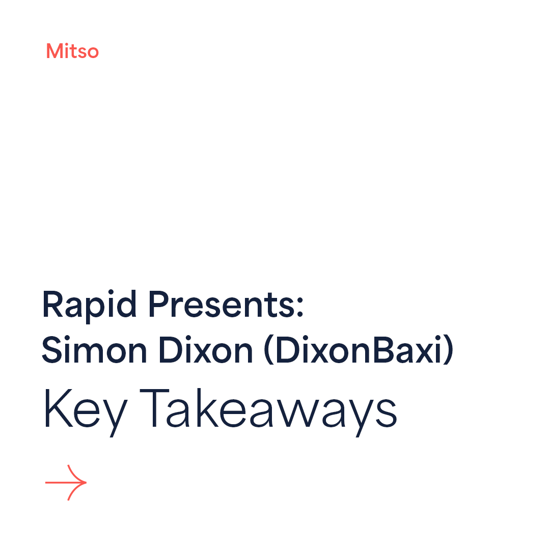 MitsoLtd's tweet photo. We had the pleasure of attending Rapid Sessions: with Simon Dixon (@DixonBaxi ) @TitanicHotelBel this morning.
Thank you Simon Dixon and Rapid Agency! You can count us in for the next #rapidsession in June.
#brand #agency #digital #creativeevents #Belfast https://t.co/x01BQIHOVr