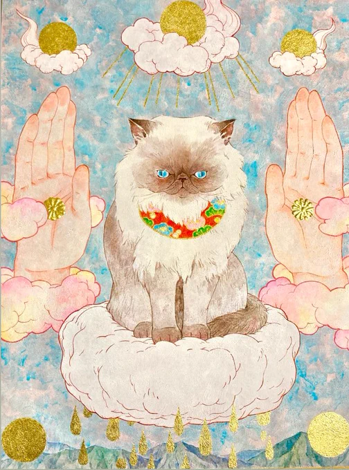#アナログ絵で魅せてみよアナログ絵の温かみが好きです。 