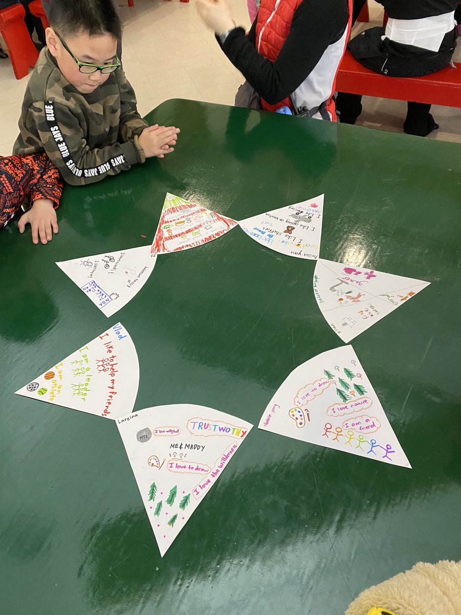 Just completing our workshop to celebrate our personal qualities which add together to build a strong community! ⁦<a href="/HTSRichmondHill/">HTS Richmond Hill</a>⁩ ⁦<a href="/ALIVEOutdoors/">ALIVE Outdoors</a>⁩