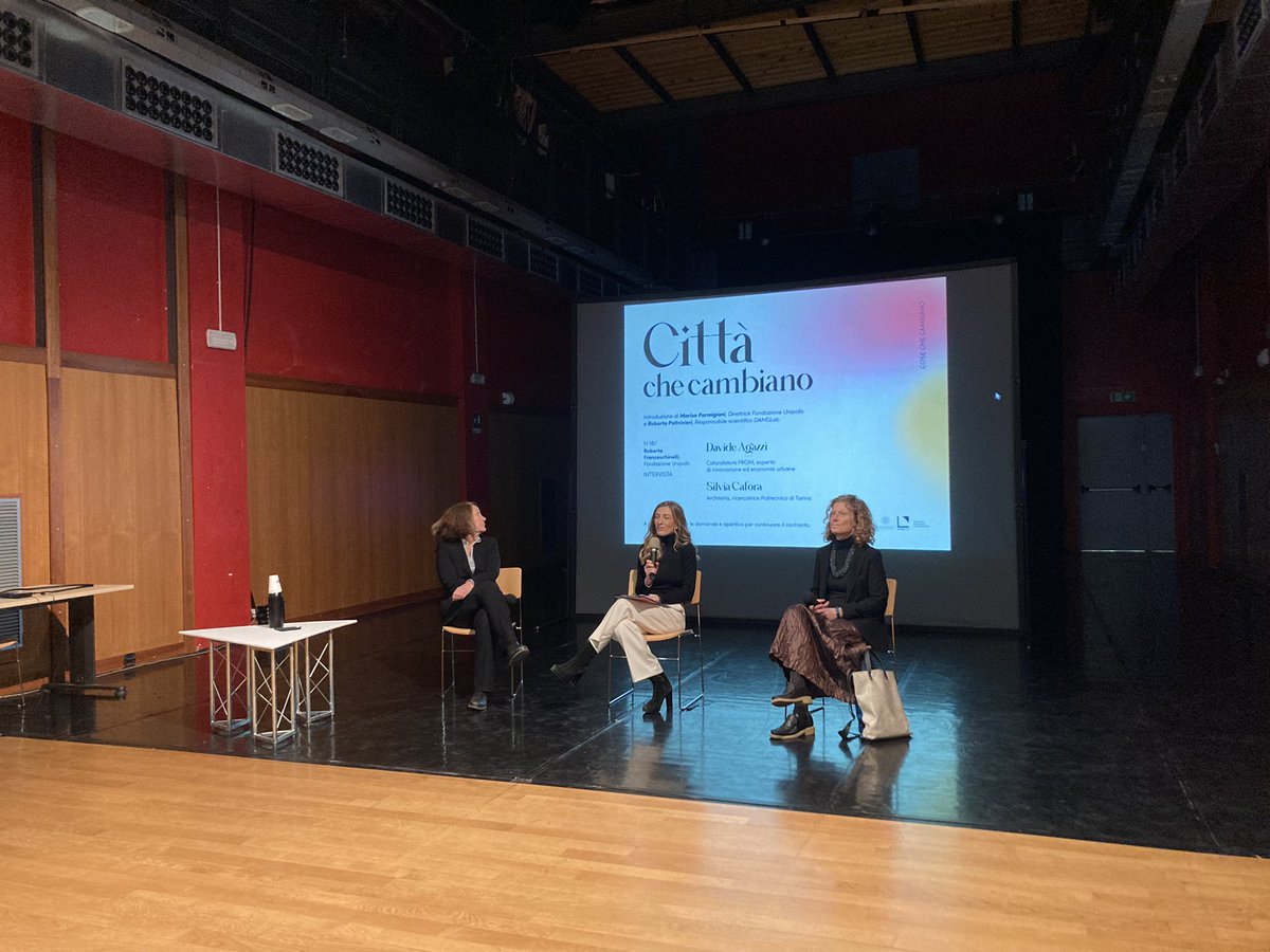 Come percepiamo il cambiamento? Da questa idea nasce #Cosechecambiano, il ciclo di eventi disegnato attorno a 4 parole per approfondire scenari in cambiamento, in partenza oggi a #Bologna con l'incontro dedicato alle #cittá