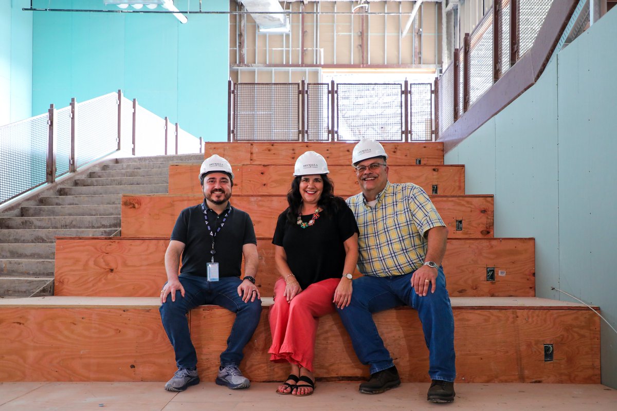katyisd's tweet photo. Yesterday afternoon, Katy ISD's newest namesakes, Russell and Cindie Faldyn, along with Faldyn Elementary prinicipal, Michael Schwartz, toured Faldyn Elementary for the first time! https://t.co/MWjbQUlJkn https://t.co/tlq6E7lLBO