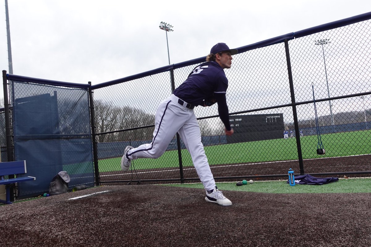 YaleBaseball's tweet photo. Tuning up one last time before it begins tomorrow. 

We open our season tomorrow at Richmond @ 1:30 P.M.

#ThisIsYale #YBB https://t.co/hNhu7vxyJ2