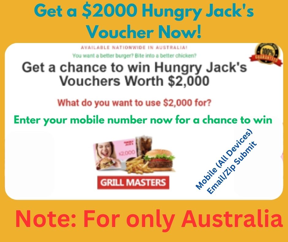 SPUC3's tweet photo. Get a $2000 Hungry Jack's Voucher Now!Australia &amp; United Kingdom Enter for Australian Gold Products!
Offer to Click Here: https://t.co/ElRdNWJc8Q https://t.co/HVHor2FOLf