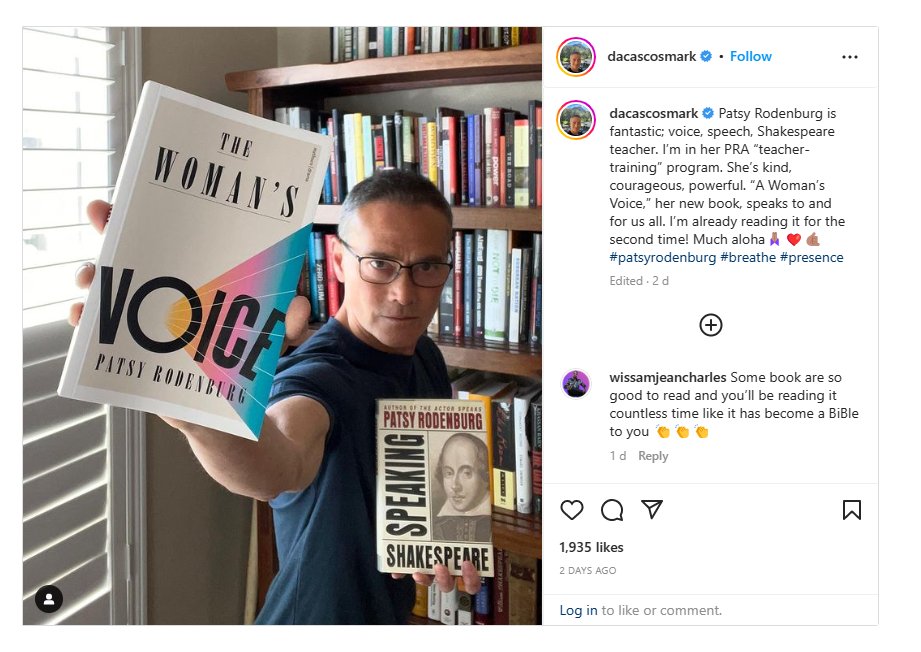 Patsy Rodenburg tweet media