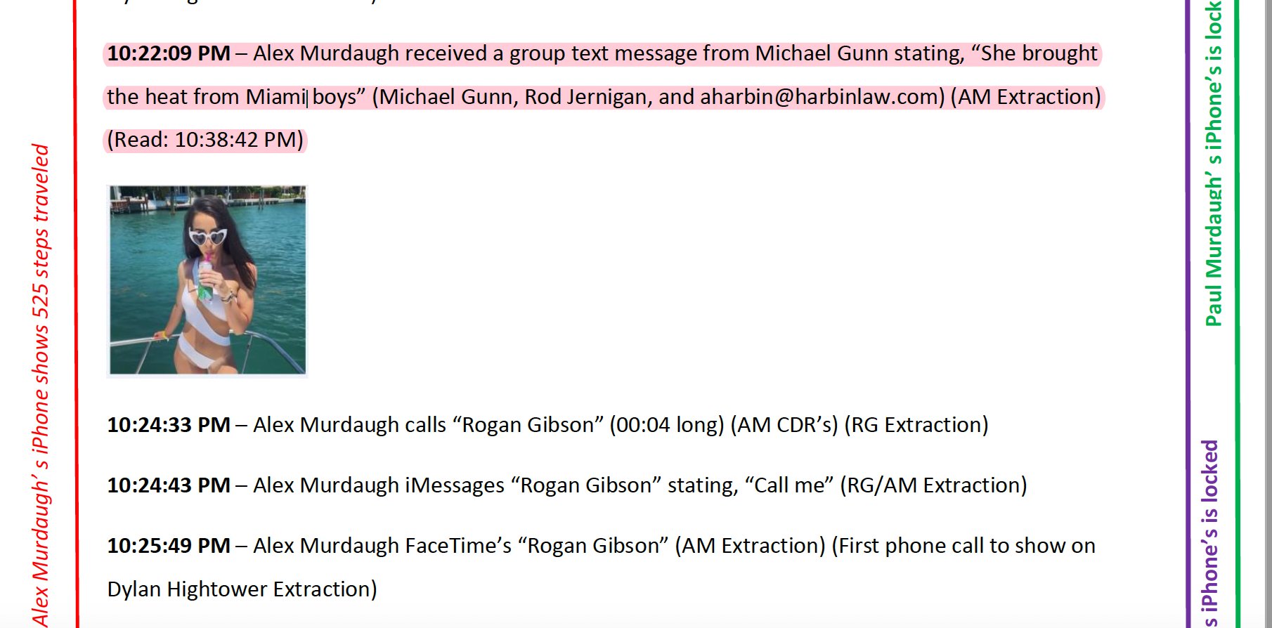 Afrikaanse doel Verfijning Mandy Matney on Twitter: "Alex Murdaugh was asked if he read this text message from Michael Gunn of Forge about the woman in the bikini "bringing the heat from Miami boys." Alex " Afrikaanse doel Verfijning Mandy Matney on Twitter: "Alex Murdaugh was asked if he read this text message from Michael Gunn of Forge about the woman in the bikini "bringing the heat from Miami boys." Alex "