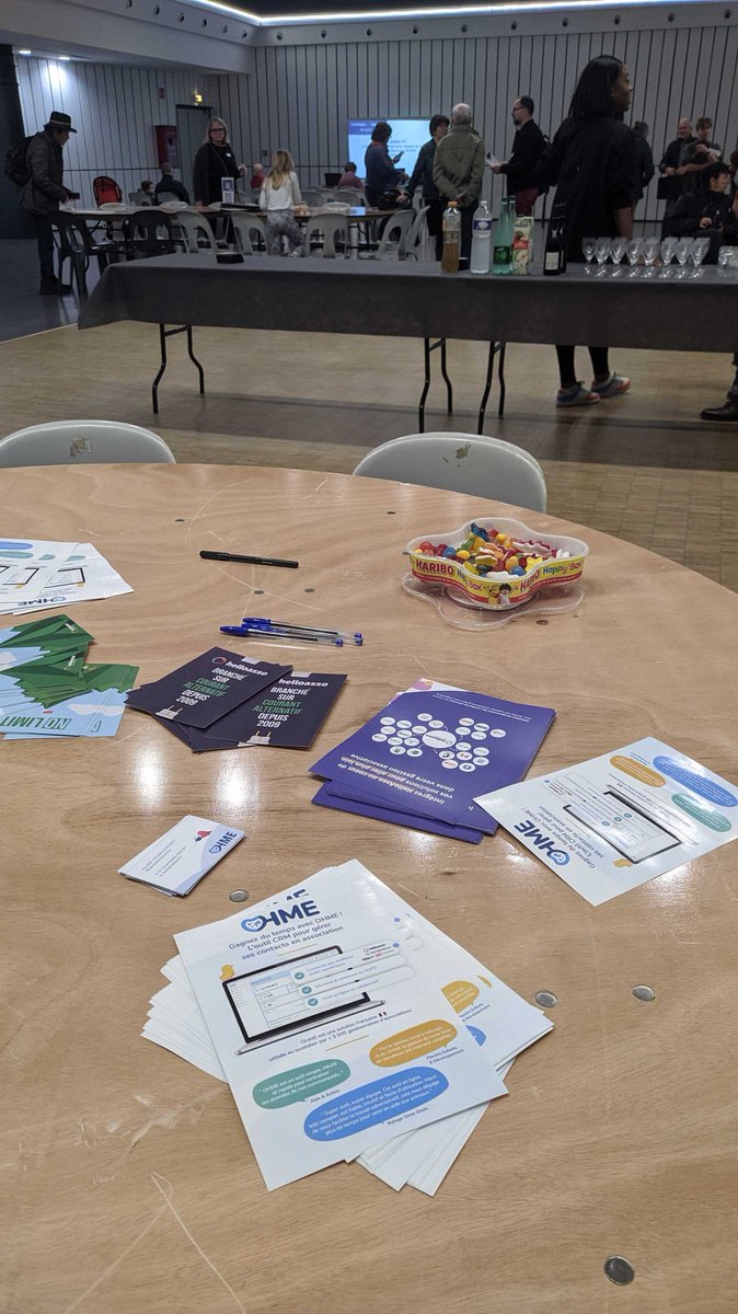 Chez <a href="/OHME_CRM/">OHME, le CRM des associations</a> on est prêts pour le campus#2 <a href="/helloasso/">HelloAsso</a> à #Lyon ! 
Aline est prête à répondre à toutes vos questions (et vous êtes déjà nombreux ! 😅) 

PS : en +, vous noterez qu'on a des bonbons sur notre table ! 

#associations