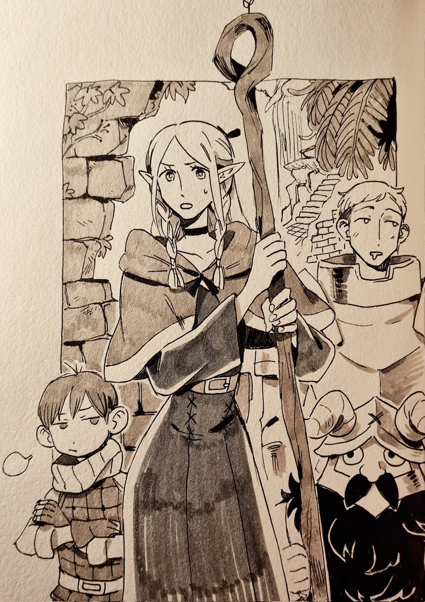 I've started reading dunmeshi again 🍳 