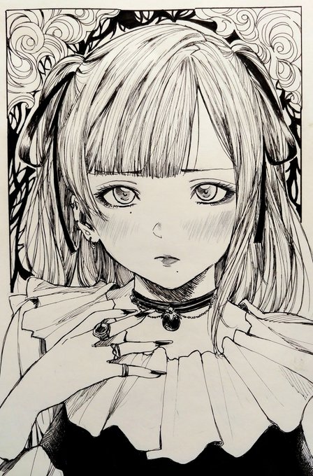 #アナログ絵で魅せてみよ 