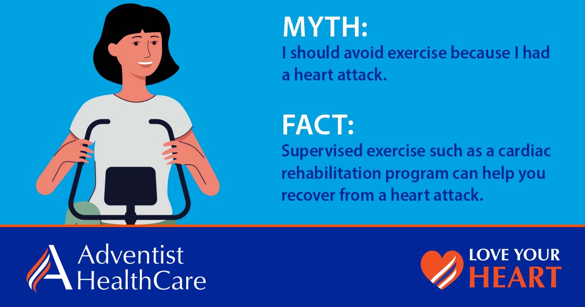 AdventistHC's tweet photo. Our cardiac rehab program serves patients who have experienced a heart attack, those managing coronary artery disease and patients who have complex cardiac conditions.
Read a story of a patient who went through our rehab program: https://t.co/d3q04Bm4Qt #HeartHealthFirst https://t.co/3ceLhejjEw