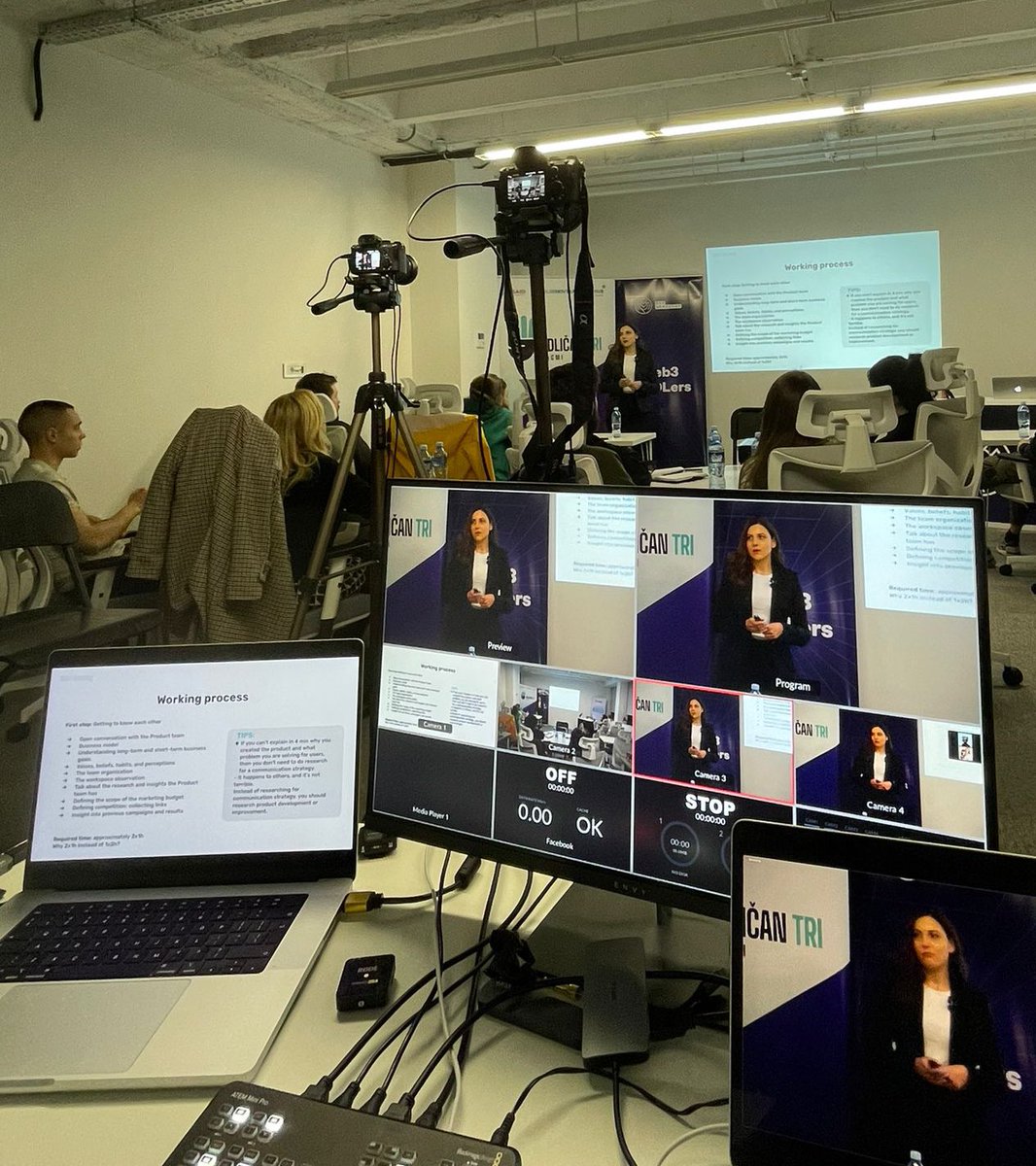 mvpworkshop's tweet image. Back to Belgrade! 🇷🇸

Day 3 - Marketing &amp;amp; Growth track with @danijela_cupic 💜🤘 

#web3academy