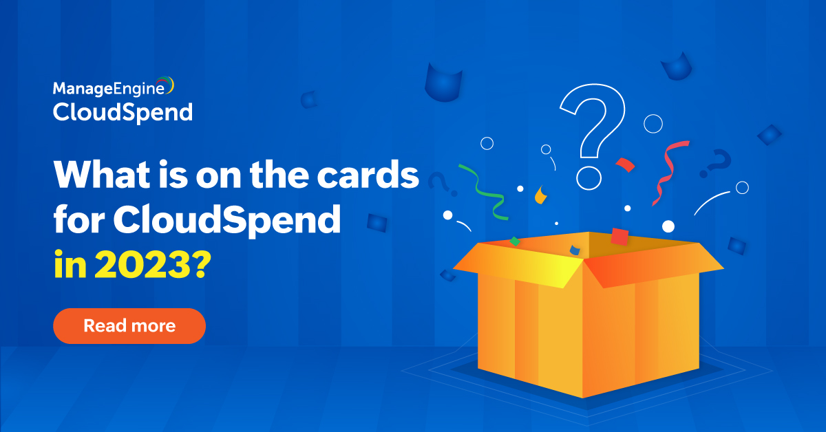 Site24x7's tweet image. 2022 saw some useful features for #CloudSpend users, for 2023, check out 6 new and exciting features! Read more: zurl.co/1nfR
#cloudcostoptimization #cloudcostmanagement