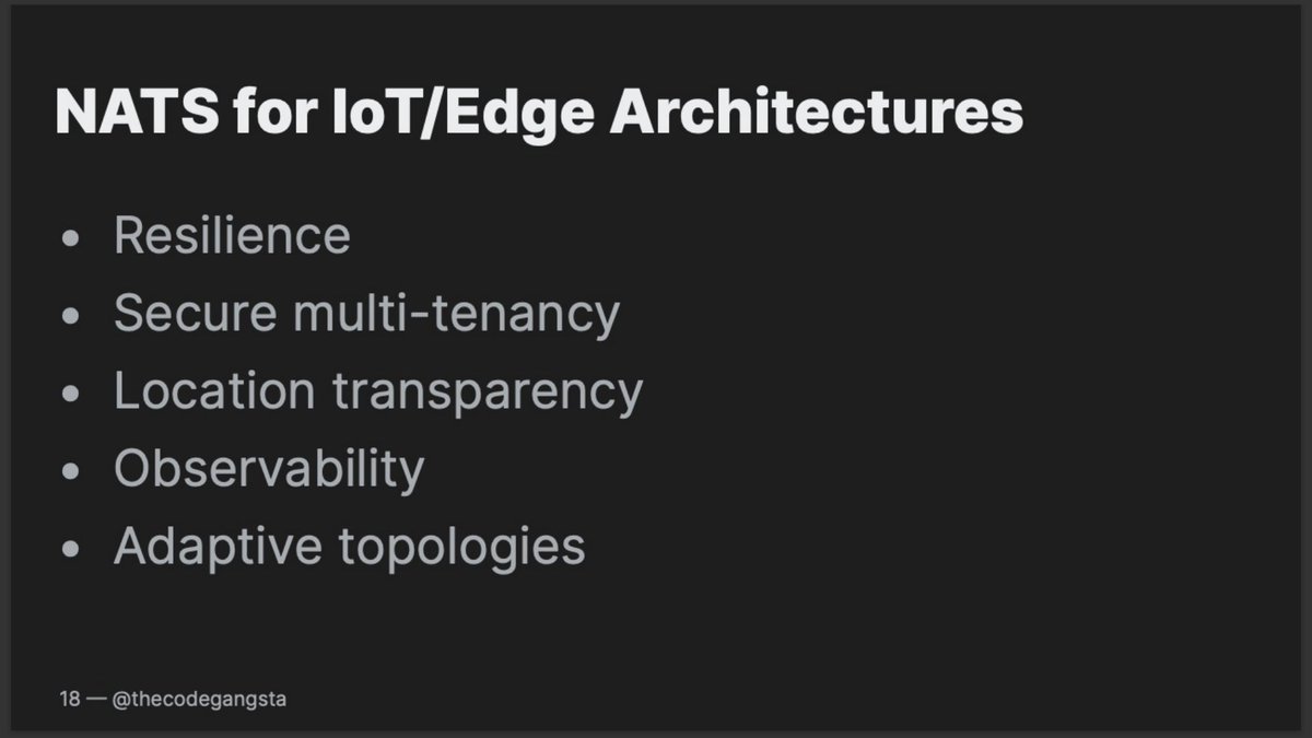 IoTchannel's tweet photo. How do you know if you have the correct Architecture?
Discover what you need to have good architecture. Join @IoTCommunity for this @synadia #IoTMasterClass, presented by @thecodegangsta. Now streaming via Linkedin Live!
https://t.co/Kts56EZlsn
#IoTCommunity #IoTMasterclass #IoT https://t.co/8OrN51fmLl