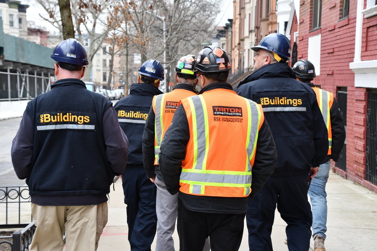 The NYC DOB selected our Sterling Place, Brooklyn project to conduct a safety screening and winter safety stand down on Tuesday, February 21st. Great work by all Triton staff and our subcontractor team members. #959SterlingPlace #Brooklyn #TritonExcellence #TritonConstruction