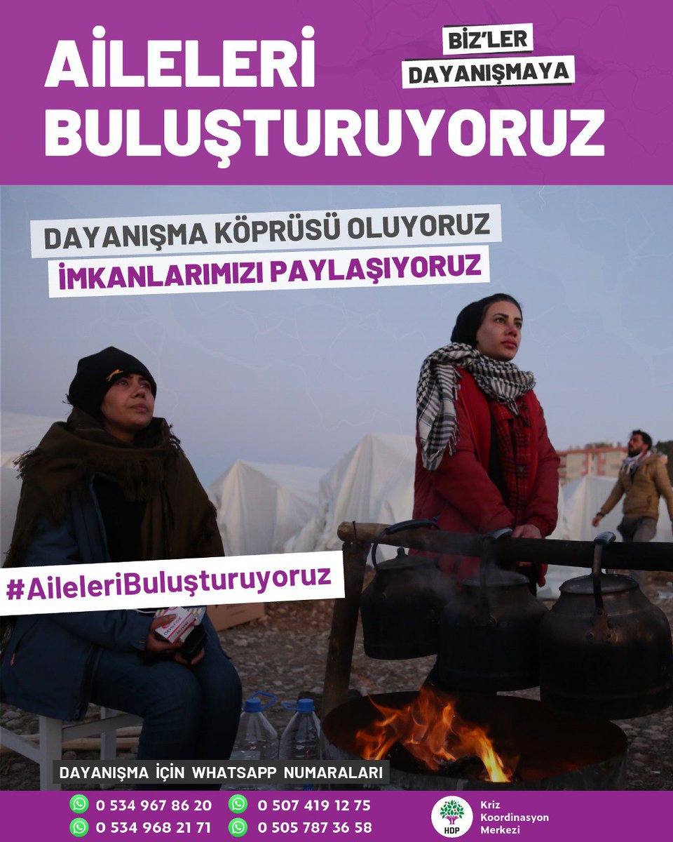 Dayanışma yaşatır 
#Aileleribuluşturuyoruz