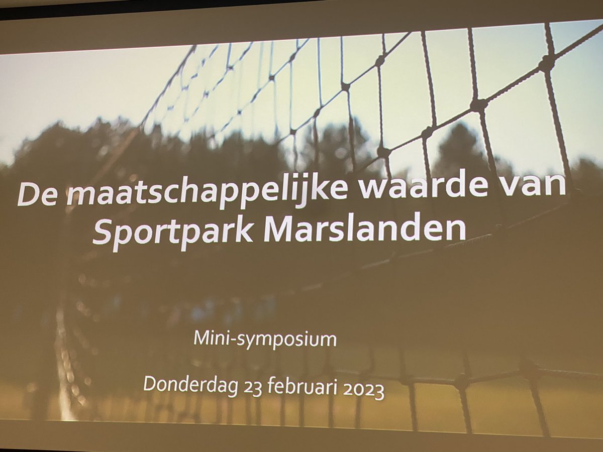 Sportpark Marslanden tweet media