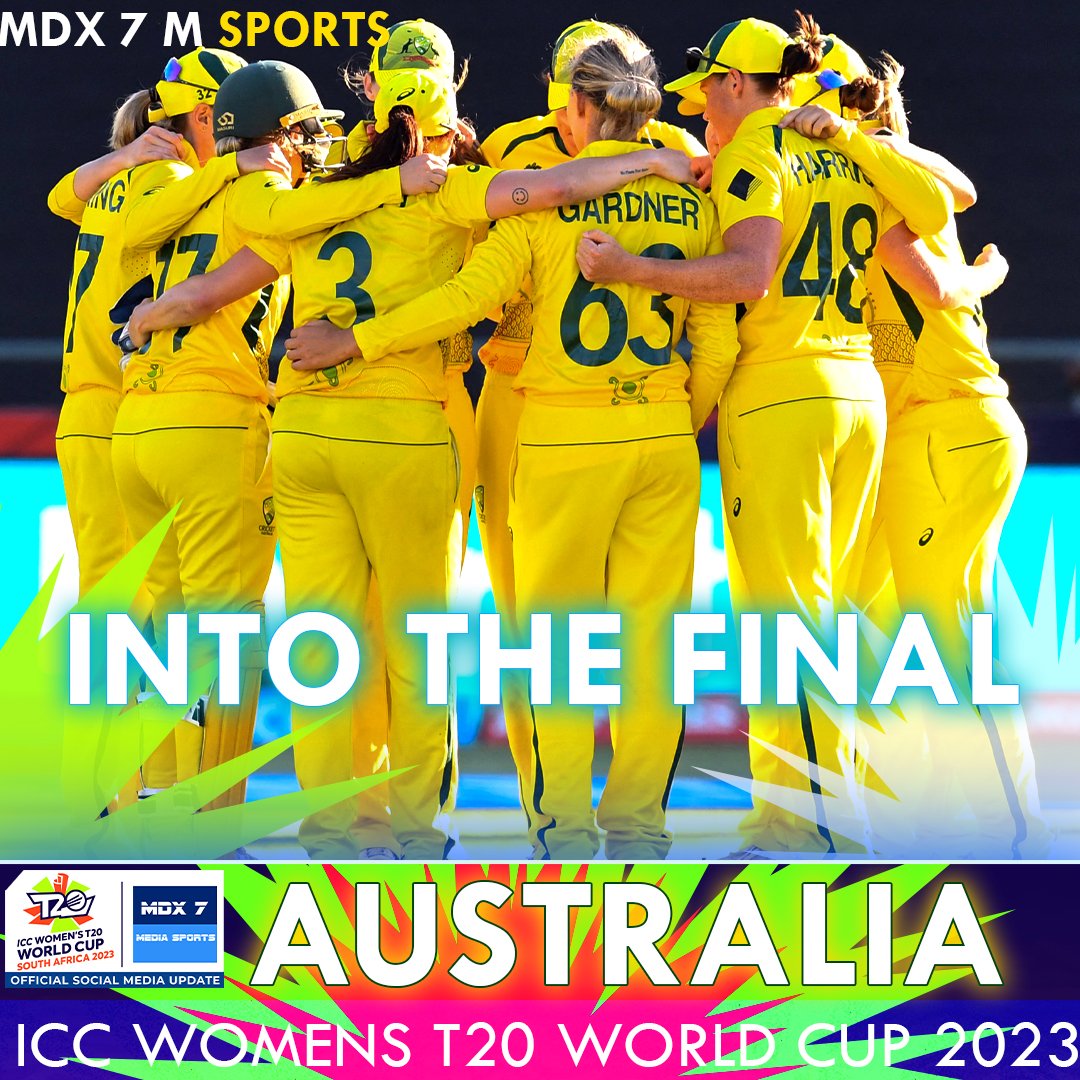 India were looking good till the 1️⃣9️⃣th over but it will be Australia in yet another #T20WorldCup final 🙇‍♂️ #AUSvIND  🇦🇺🥳

#MDX7MCricket | #TurnItUp | #T20WorldCup |  #AUSvIND | #CmonAussie | #Australia | #australiacricket