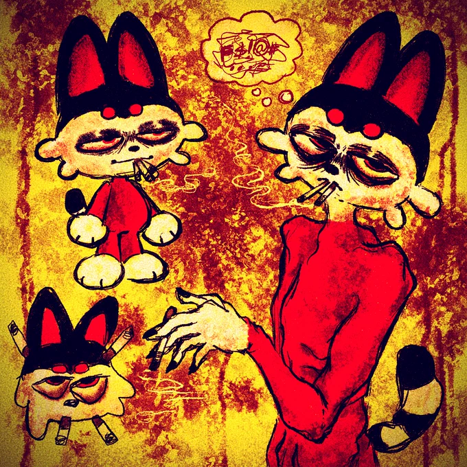 catbb &amp; murphy #myoc i don't draw them nearly enough 