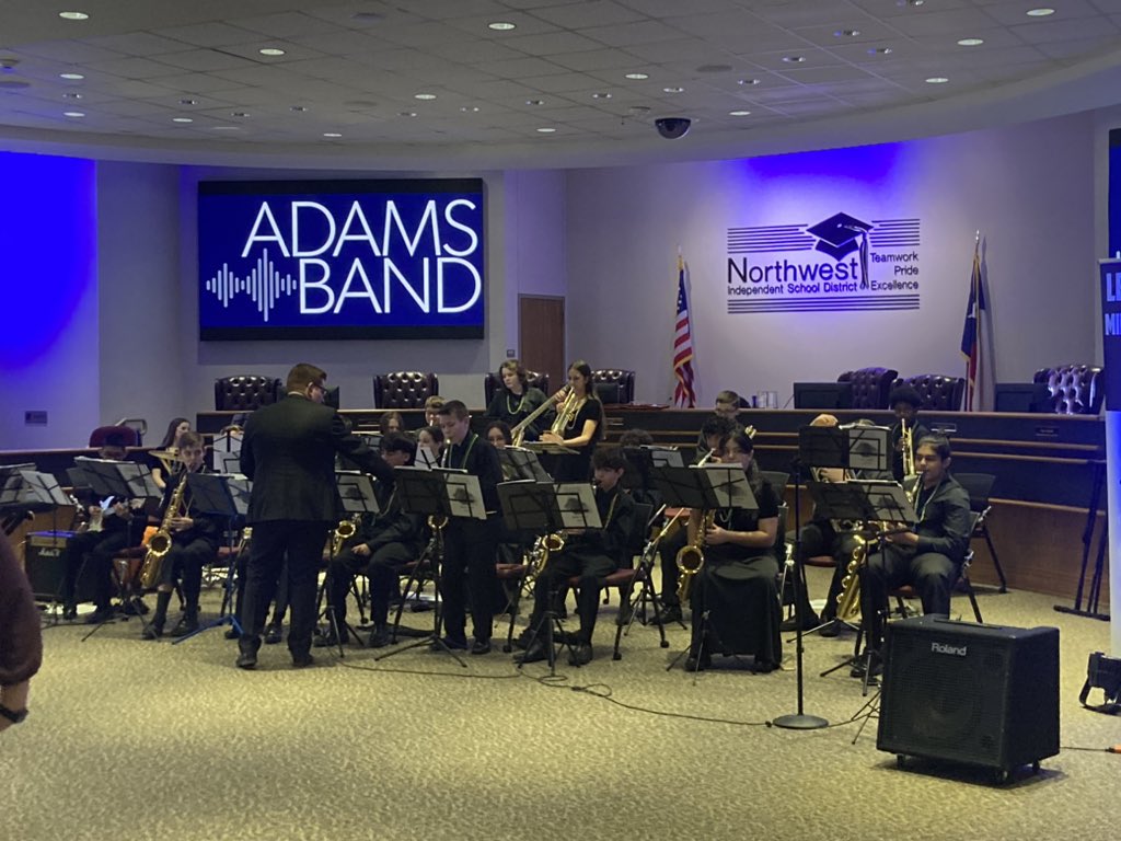 It’s amazing what our kids can do!! Incredible music today from our <a href="/LeoAdamsMS/">Leo Adams MS</a> Lions! <a href="/MatriceRaven/">Dr. Matrice Raven</a>