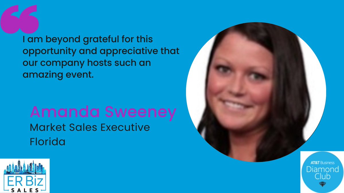 East Region Business Sales (@erbizsales) on Twitter photo We know it's a big deal to be nominated for #DiamondClub. <a href="/AmandaF_4/">Amanda Sweeney</a> shares how she really feels. #lifeatatt We know it's a big deal to be nominated for #DiamondClub. <a href="/AmandaF_4/">Amanda Sweeney</a> shares how she really feels. #lifeatatt