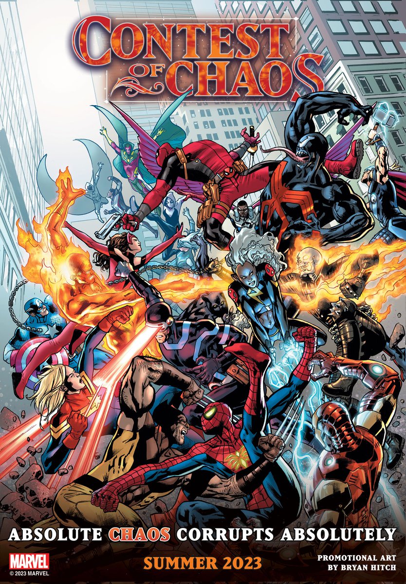 LegionOnZoom's tweet photo. Yay...another Marvel event...
Who's excited for another event that pits heroes against heroes?
#MarvelComics #ContestofChaos #EventFatigue https://t.co/Mgz4Wmt1qr
