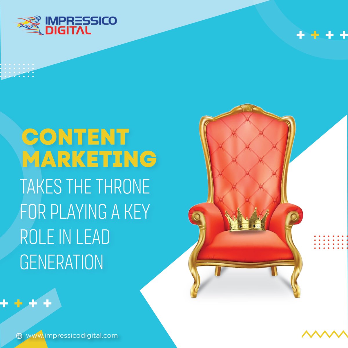 Take the Throne!

Visit our website to know about our Services: impressicodigital.com

#impressicodigital #digitalmarketingcompany #contentmarketingideas #contentwriting #contentmarketing #contentmarketingservices #digitalmarketingservices