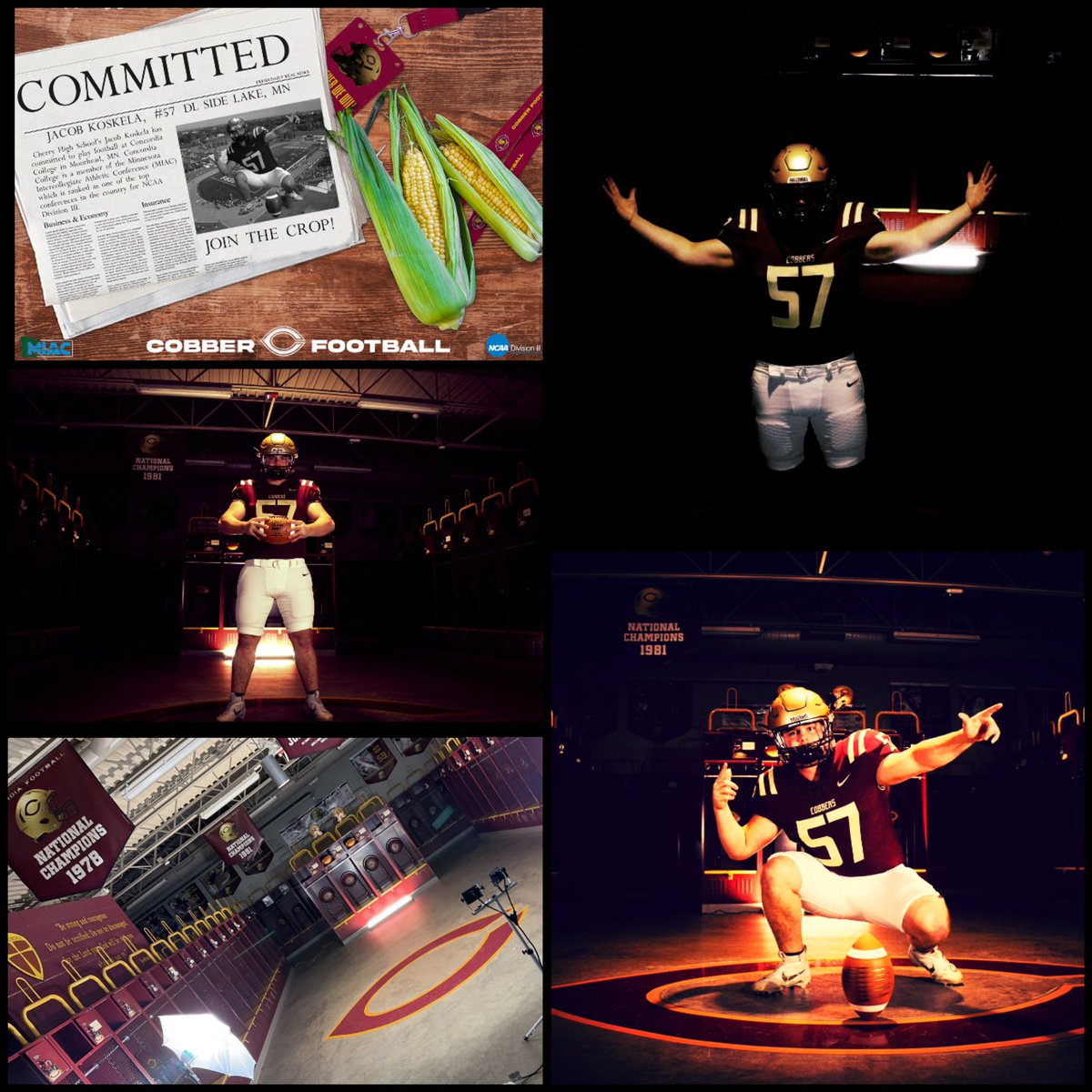 It is with extreme excitement and joy that I am finally announcing my commitment to Concordia Moorhead I am beyond blessed for this opportunity and very grateful for <a href="/CoachTerryHoran/">Terry Horan</a> and the rest of the coaching staff for giving me this chance.